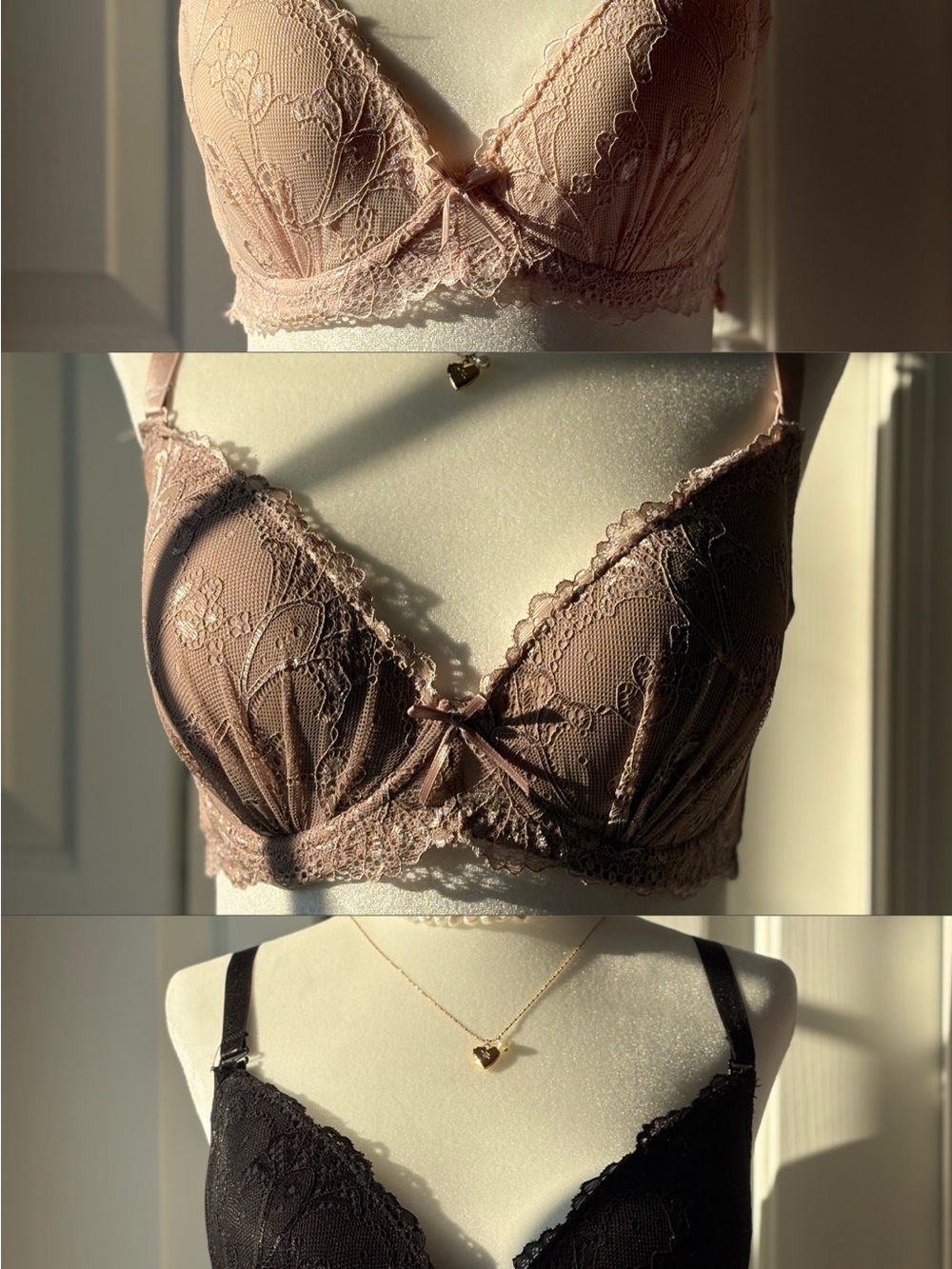 3 Pack of Lace Bras